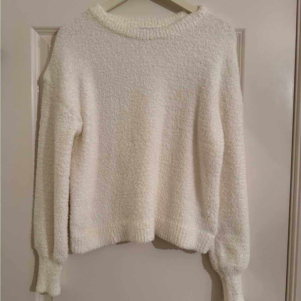 Sanctuary Ivory Textured Knit Top